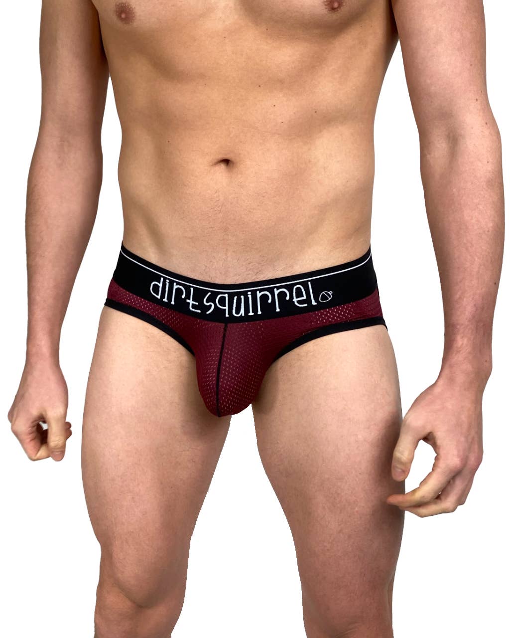 Syrah Red Mesh Jock