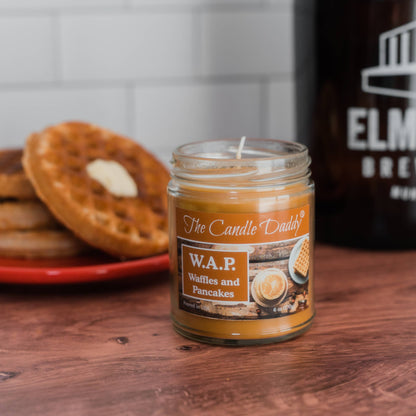 W.A.P. - WAFFLES AND PANCAKES - 6oz Jar Candle WAP