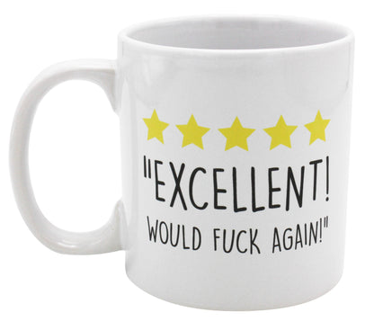 Giant F*ck Again Mug