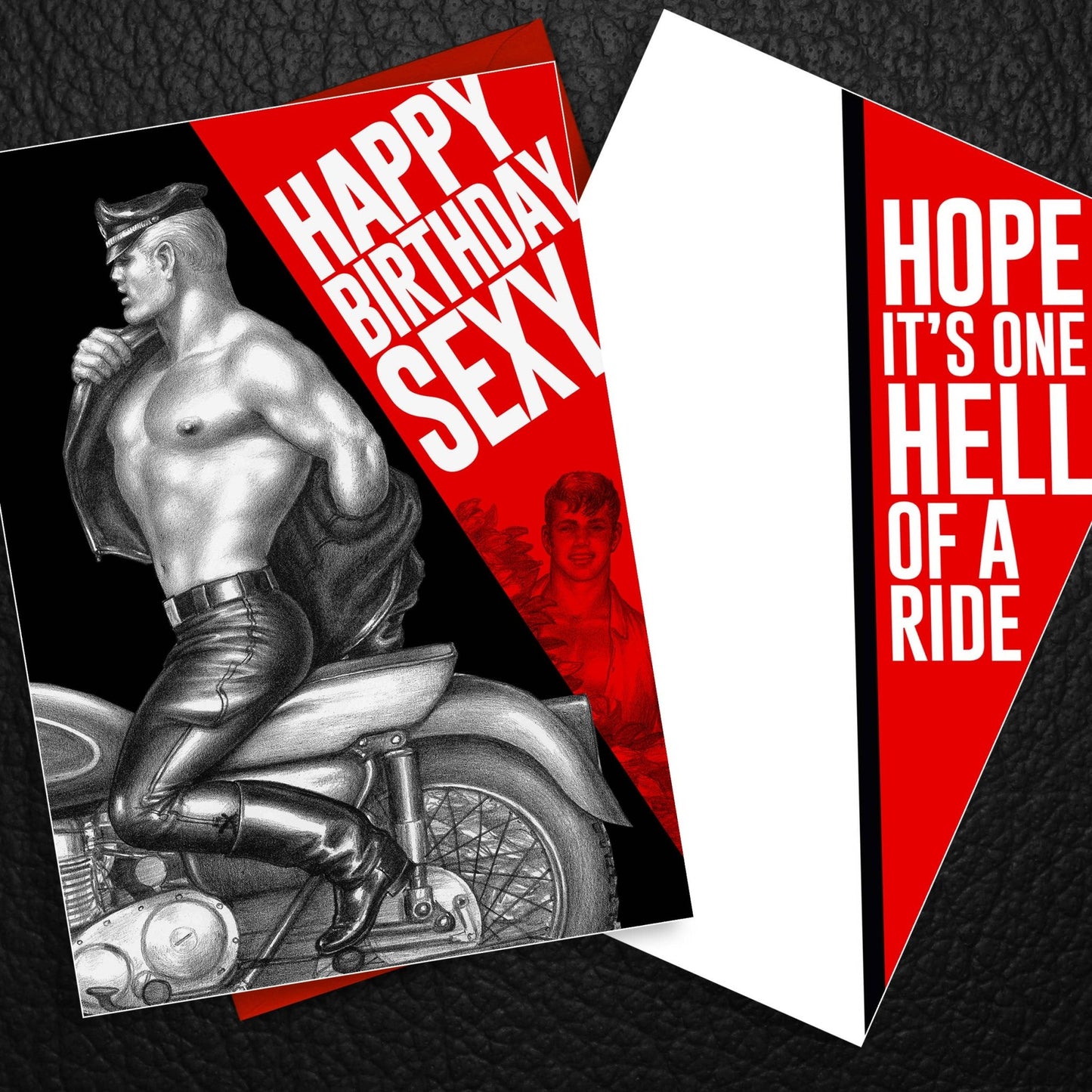 Happy Birthday Sexy Tom of Finland Gay Greeting Card (Queer) - The Savidge