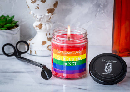 Get It Straight..I'm Not - LGBTQ+ Pride - Jar Candle - The Savidge