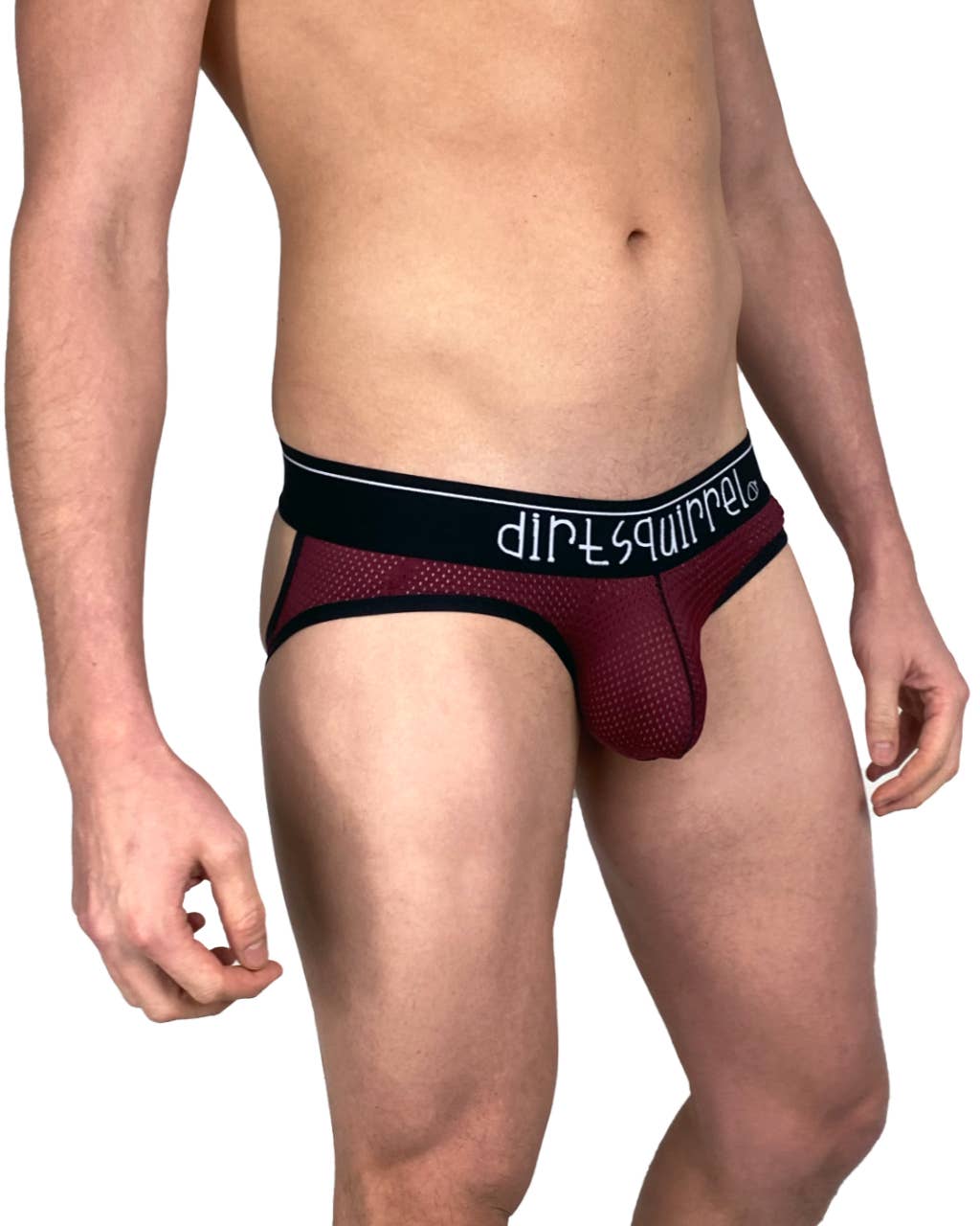 Syrah Red Mesh Jock