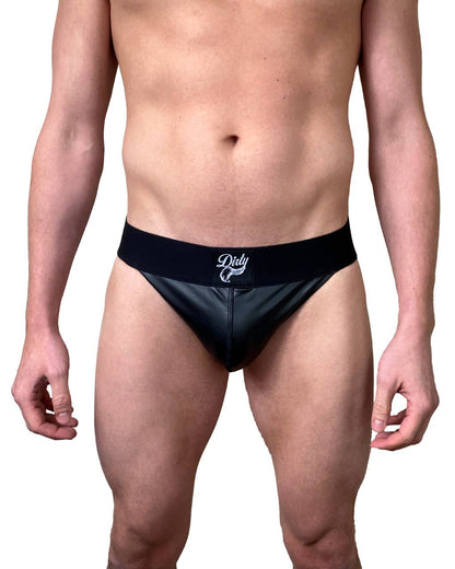 City Slicker Black Jockstrap - The Savidge