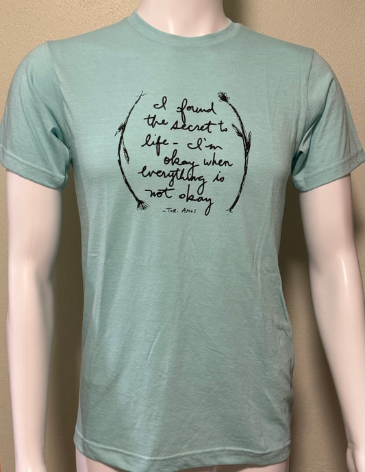 Upside Down (Tori Amos Lyrics) : Unisex Tee