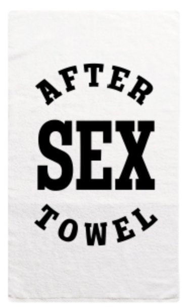 After Sex Towel - The Savidge