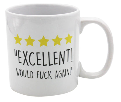 Giant F*ck Again Mug